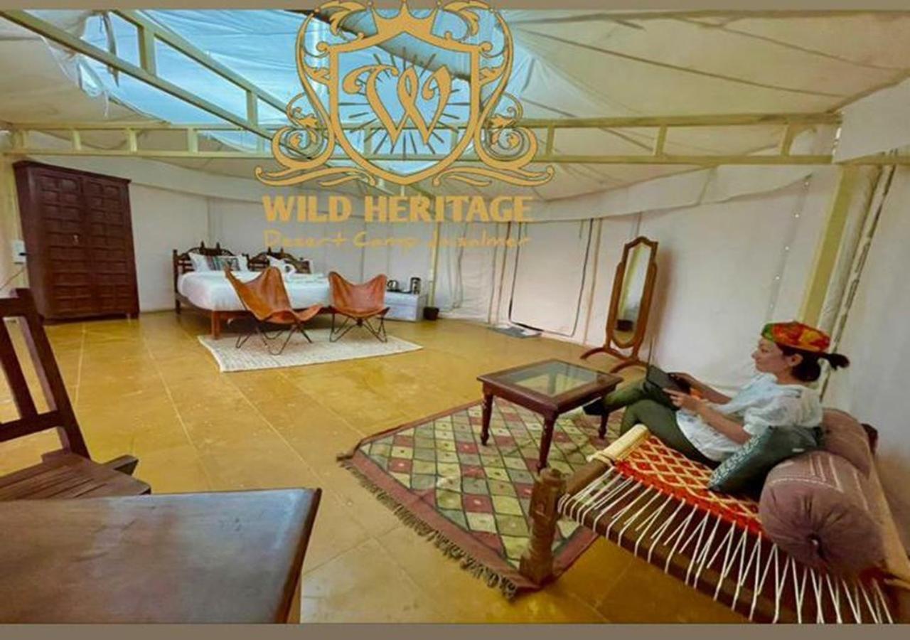 Wild Heritage Desert Camp Hotell Jaisalmer Eksteriør bilde