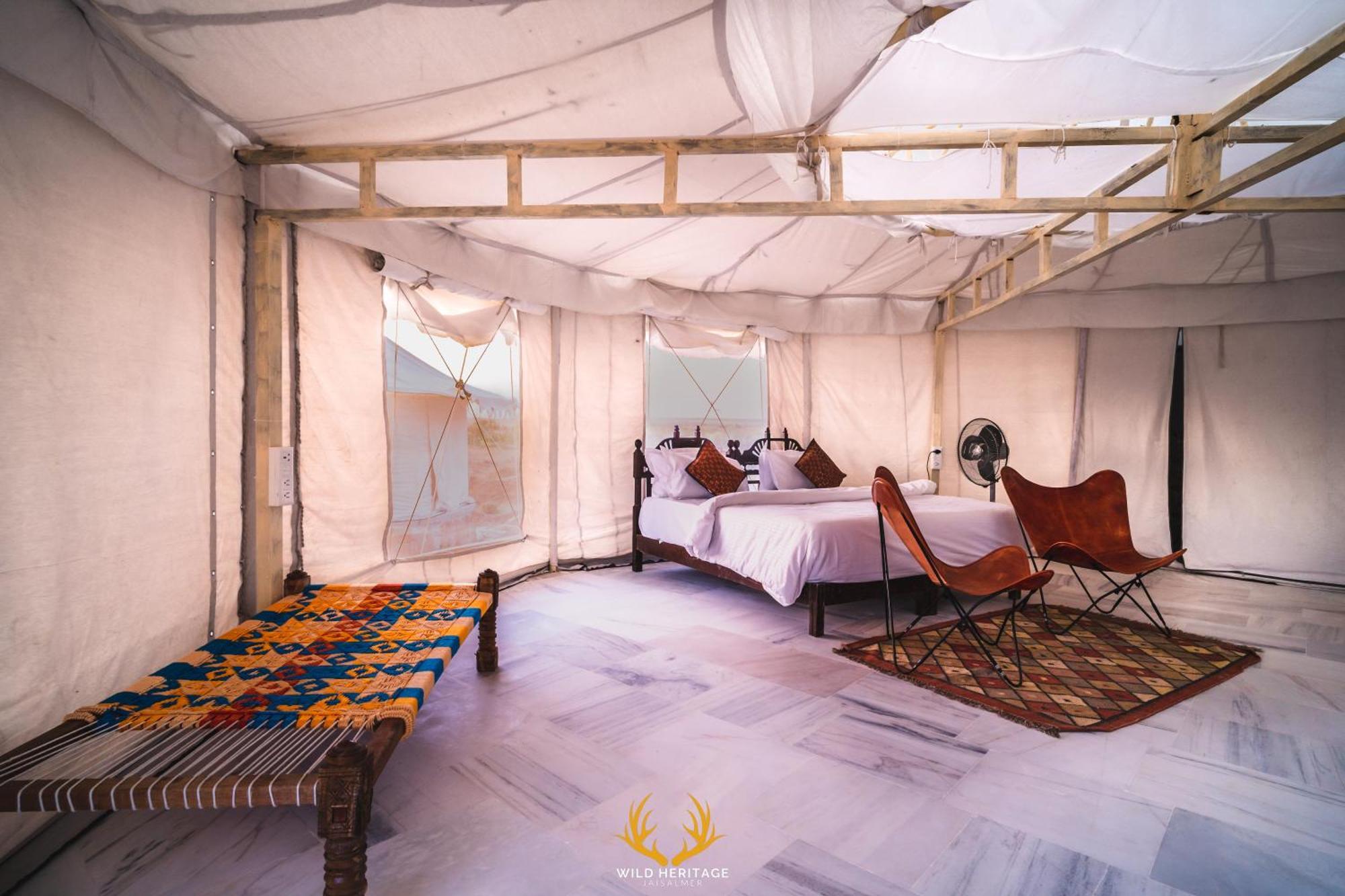 Wild Heritage Desert Camp Hotell Jaisalmer Eksteriør bilde