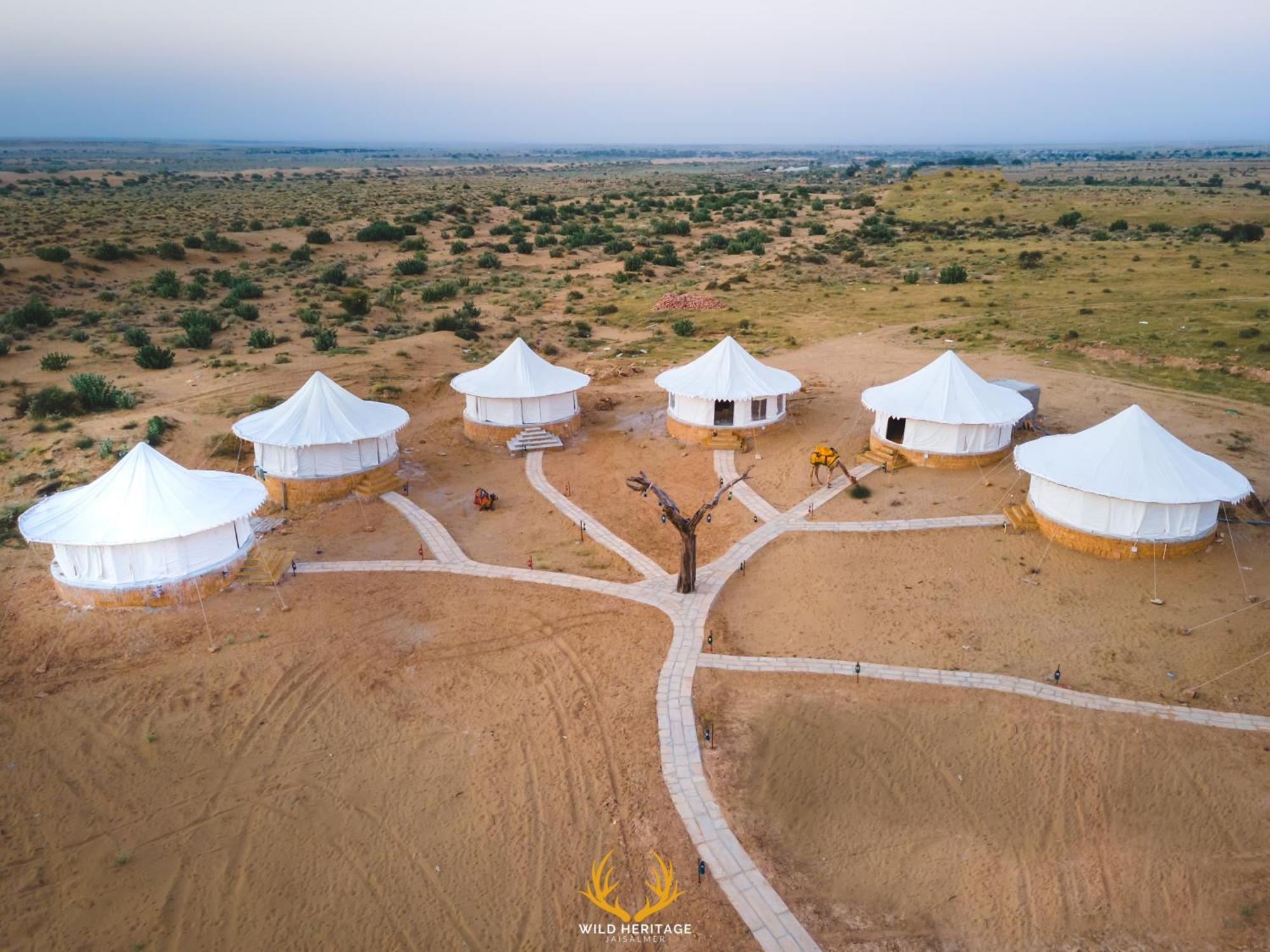 Wild Heritage Desert Camp Hotell Jaisalmer Eksteriør bilde